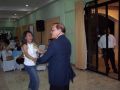 Dancing the salsa with my niece
