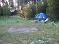 Our campground at Yellowstone