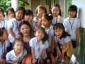 with my adorable kindergarten students
