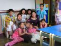 with my kindergarten students