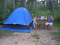 Camping at Black Hills, South Dakota