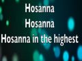 Hosanna in the highest - Christian song