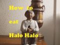 How to Eat Halo Halo