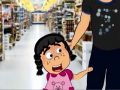 Supermarket comedy toons