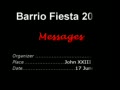 Barrio Fiesta 2007 Messages