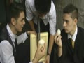 Foreigners selling Balut