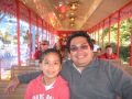 Taking the train around Magic Kingdom