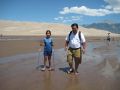 water oasis at sand dunes national park