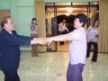 Dancing the boogie/swing with my cousin