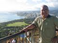 Waikiki Beach View from Top of Diamond Head
