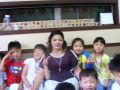 with my kindergarten students