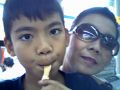 With My  Son  Meg