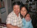 Alexa with her lola Vic