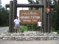 heading south of the yellowstone is Grand Tetons National Park