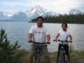 Exploring GTNP by bike